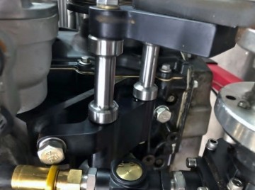 5020-5021  Enderle LS  FUEL PUMP Belt Drive Block Bracket  LS BELT DRIVE